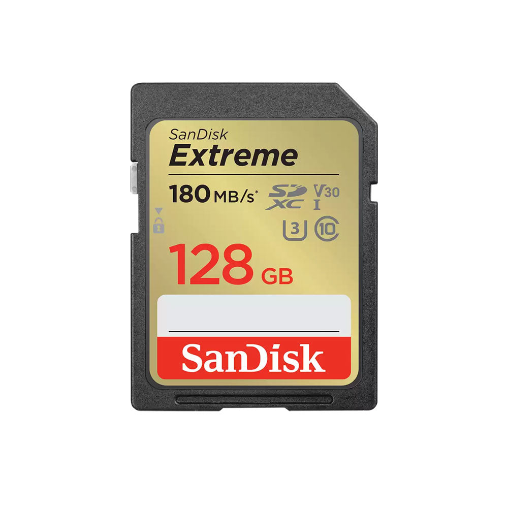 SanDisk Extreme SD Memory Card - 128GB