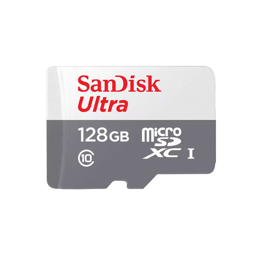 SanDisk Ultra MicroSD Class 10 Memory Card - 128GB, 100MB/s