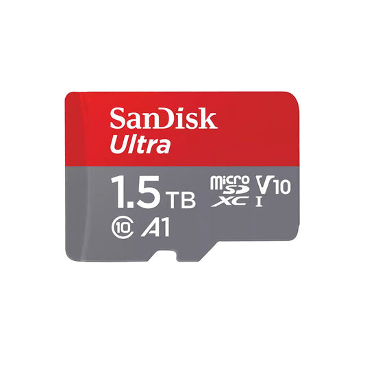 SanDisk Ultra microSD Class 10 A1 Memory Card - 1.5TB, 150MBs