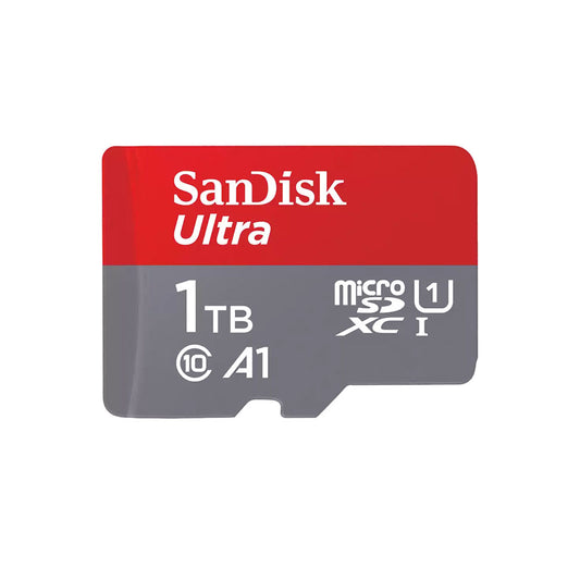 SanDisk Ultra microSD Class 10 A1 Memory Card - 1TB, 150MBs