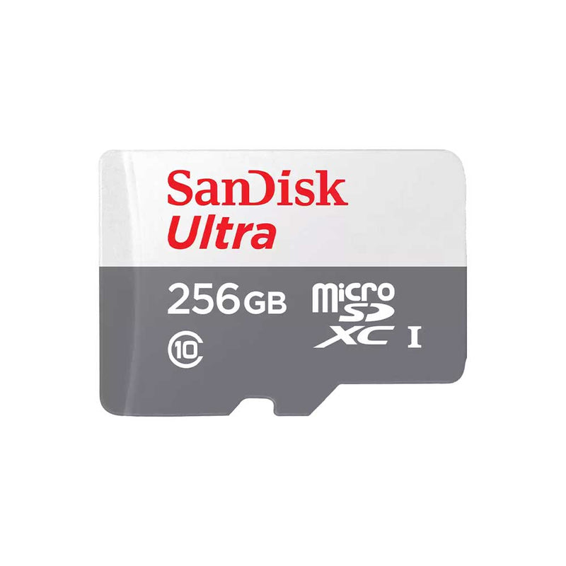 SanDisk Ultra® MicroSD Class 10 Memory Card - White/Gray