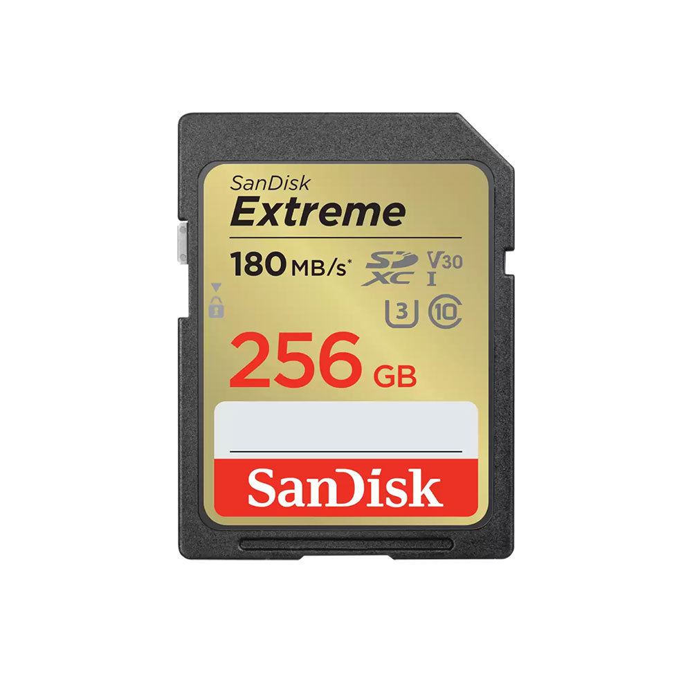 SanDisk Extreme SD Memory Card - 256GB