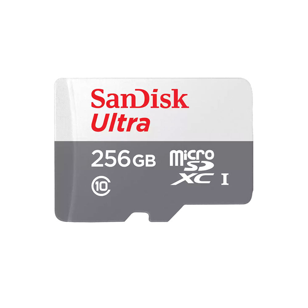 SanDisk Ultra MicroSD Class 10 Memory Card - 256GB, 100MB/s