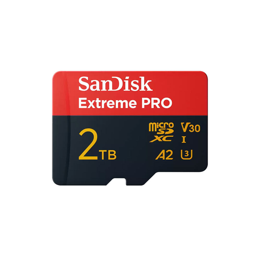 SanDisk Extreme PRO MicroSD Memory Card - 2TB