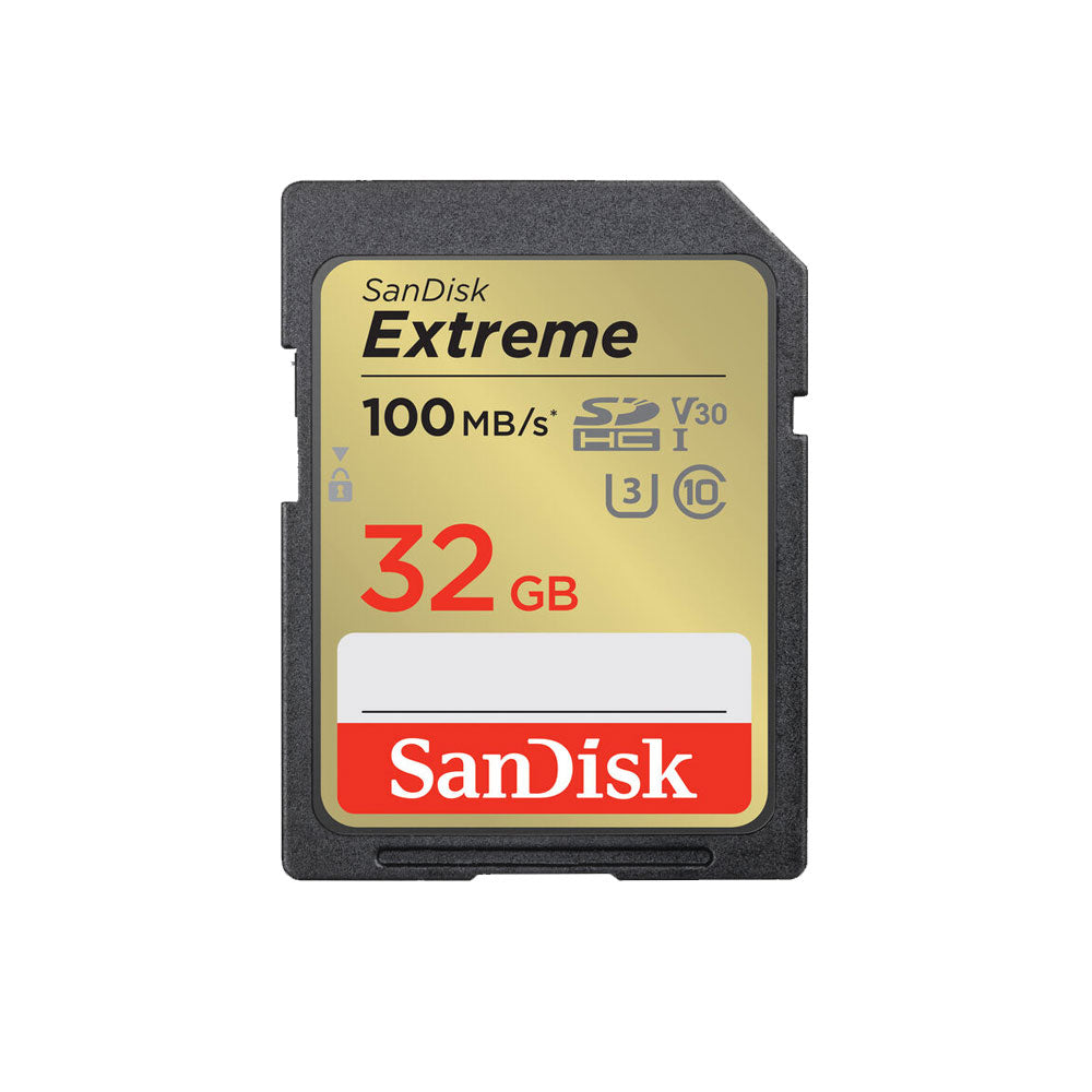 SanDisk Extreme SD Memory Card - 32GB