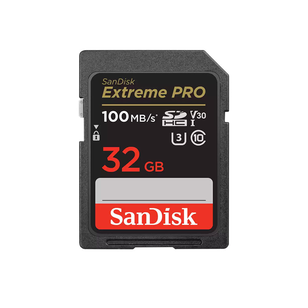 SanDisk Extreme PRO SD Memory Card - 32GB