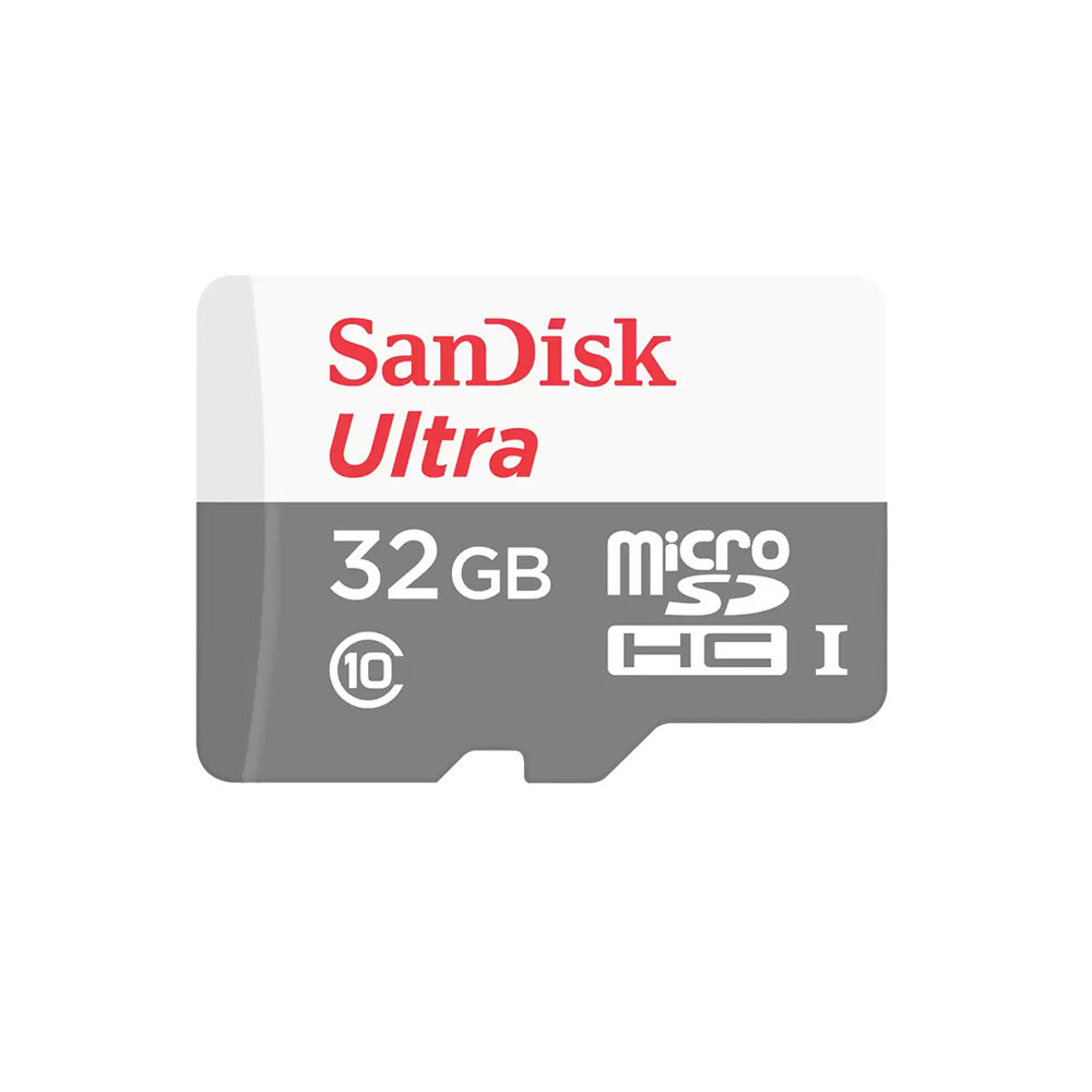 SanDisk Ultra MicroSD Class 10 Memory Card - 32GB, 100MB/s