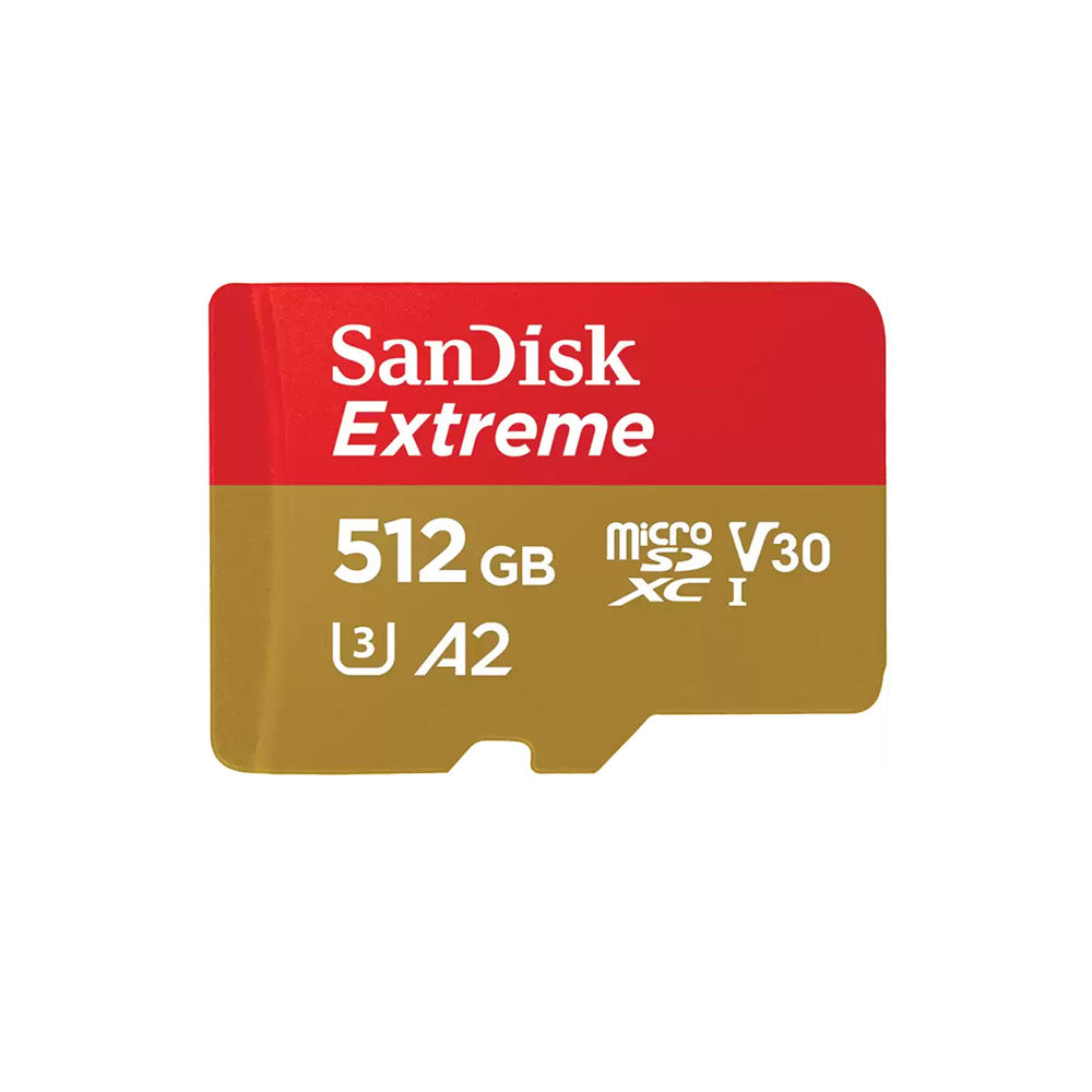 SanDisk Extreme MicroSD Memory Card - 512GB