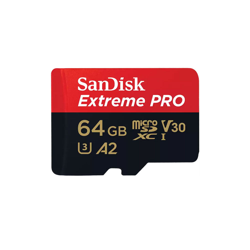 SanDisk Extreme PRO MicroSD Memory Card - 64GB