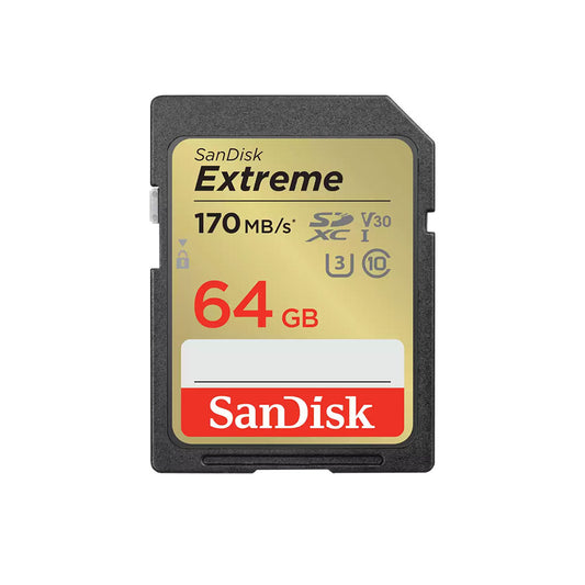 SanDisk Extreme SD Memory Card - 64GB