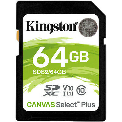 Kingston Select Plus SD Card Class 10 UHS-I